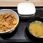 吉野家 - 料理写真:朝牛セット(生卵)