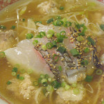 太鼓判亭 - 2015/05/15：鯛ラーメン