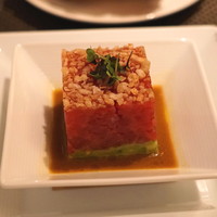 BLT STEAK GINZA - マグロのタルタル・アボカド・ライム醤油ドレッシング　(2015/04)