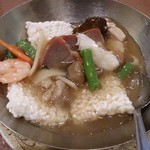 大珍樓 - 名物「五目あんかけ土鍋おこげ」