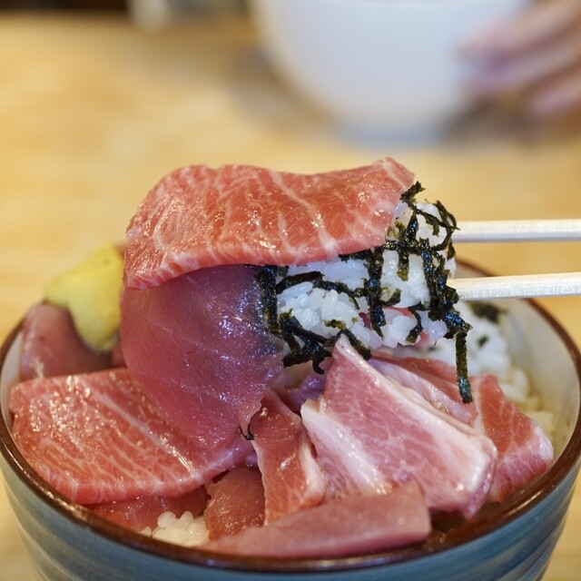 白くま握り寿司♡たまご&まぐろ Maguro no Yamaki - Kii Temma/Seafood | Tabelog