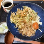 味の民芸 - 料理写真:桜海老の大判かき揚げ天おろしうどん