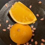 京橋千疋屋 ケーキショップ - 料理写真:くり抜きゼリー オレンジ