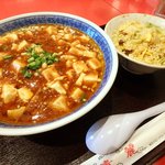 貴麗 - 麻婆麺にランチの１００円チャーハン！