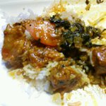 チャミヤラキッチン - 最後は混ぜて頂きました。