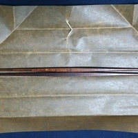 緒方 - 記念に箸を頂きました