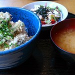 魚串 然 - 魚串丼定食