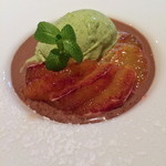 ズッケロ - ブラッドオレンジとイタリアンパセリのジェラート