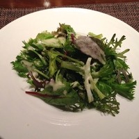 北新地 福多亭 The Ukai - こだわり有機野菜のサラダ