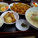 台湾料理　台味館 - 鶏肉辛～定食