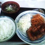 続・おむすびころりん - とんかつ定食￥５００