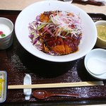 粋菜逢 - 【粋菜逢のカツ丼(850円）】2010/4