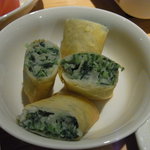 肉なべ 千葉 - 自家製春巻き