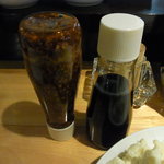 肉なべ 千葉 - 自家製ラー油と酢醤油