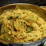 肉なべ 千葉 - 〆の麺