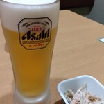 つぼ八 - ドリンク写真:ビール550円税別