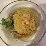 中国料理 龍亭 - セパレートタイプ　海老ははじめから麺と一緒の特別待遇