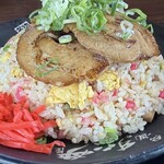 伝説のすた丼屋 - 料理写真:焼豚チャーハン並370g
