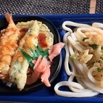 たいらや - 料理写真:天丼うどんセット