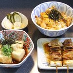 鳥せい - 親子丼セット　１２６０円