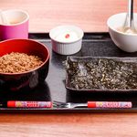 Children's lunch of Kuroge Wagyu minced rice bowl