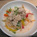 リンガーハット - 料理写真:【豚しゃぶ冷やしちゃんぽん】麺少なめ920円