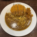 CoCo壱番屋 - 料理写真:チキン煮込みカレー+メンチカツ¥1,260