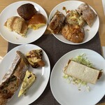 Boulangerie Queue - （自称）パン盛り合わせランチプレート