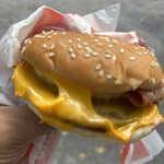 マクドナルド - 料理写真:チーズ月見バーガー