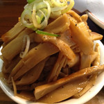 長町ラーメン - メンマ丼
