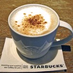 スターバックスコーヒー - ドリンク写真:アーモンドミルクラテ(ホット・トール;ハチミツ・シナモンパウダー)