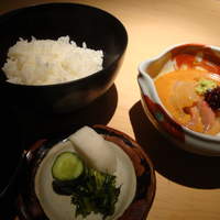 うち山 - 鯛茶セット