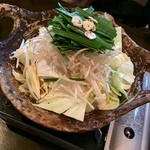 つぼ吉 - もつ鍋（塩）