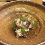 夏見 - 鯛の荒炊き。いったいどうすればこんなに美しく切れるんだろう？