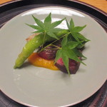 夏見 - 焼き物は阿波牛と鰆。むちゃ旨い。