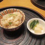 夏見 - 鯛尽くし、最後は鯛めし。