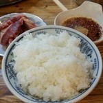 成吉思汗 だるま - ご飯大です（２０１５年４月）。
