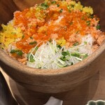「こめらく 海鮮ごはんと、唐揚げと。」 - 