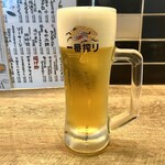 良心的大衆酒場 鶴亀八番 - ドリンク写真:トンッ