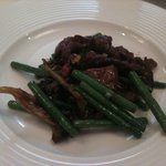 溝口 聘珍樓 ANNEX - ランチコース　メインの牛肉の炒め