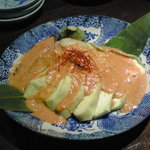 なっぱjuicy - 茄子のごまだれ