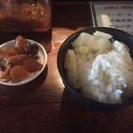 IZAKAYA P/man - ライスとサービスの惣菜