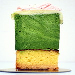 ウルトラジャム - 抹茶ムース（断面、2015年3月）