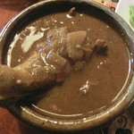 あとりえ木朴 - タンドリーチキンカレー
