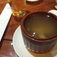 萬珍樓 本店 - つぶ貝とふかひれの蒸しスープ