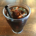 PASTAVOLA - ランチ一番のり・先ずパスタアイスコーヒーで落ち着く。