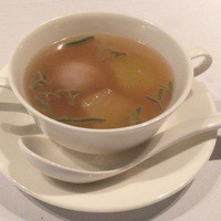 開化亭 - はまぐり､冬瓜、じゅんさいのスープ