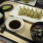 餃子の松 - 餃子定食（並）