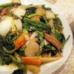 上海餐室 - （2010.4）野菜うまにかけ御飯（９５０円）