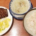 味の牛たん喜助 - 味の牛たん 喜助　牛タン炭火焼定食